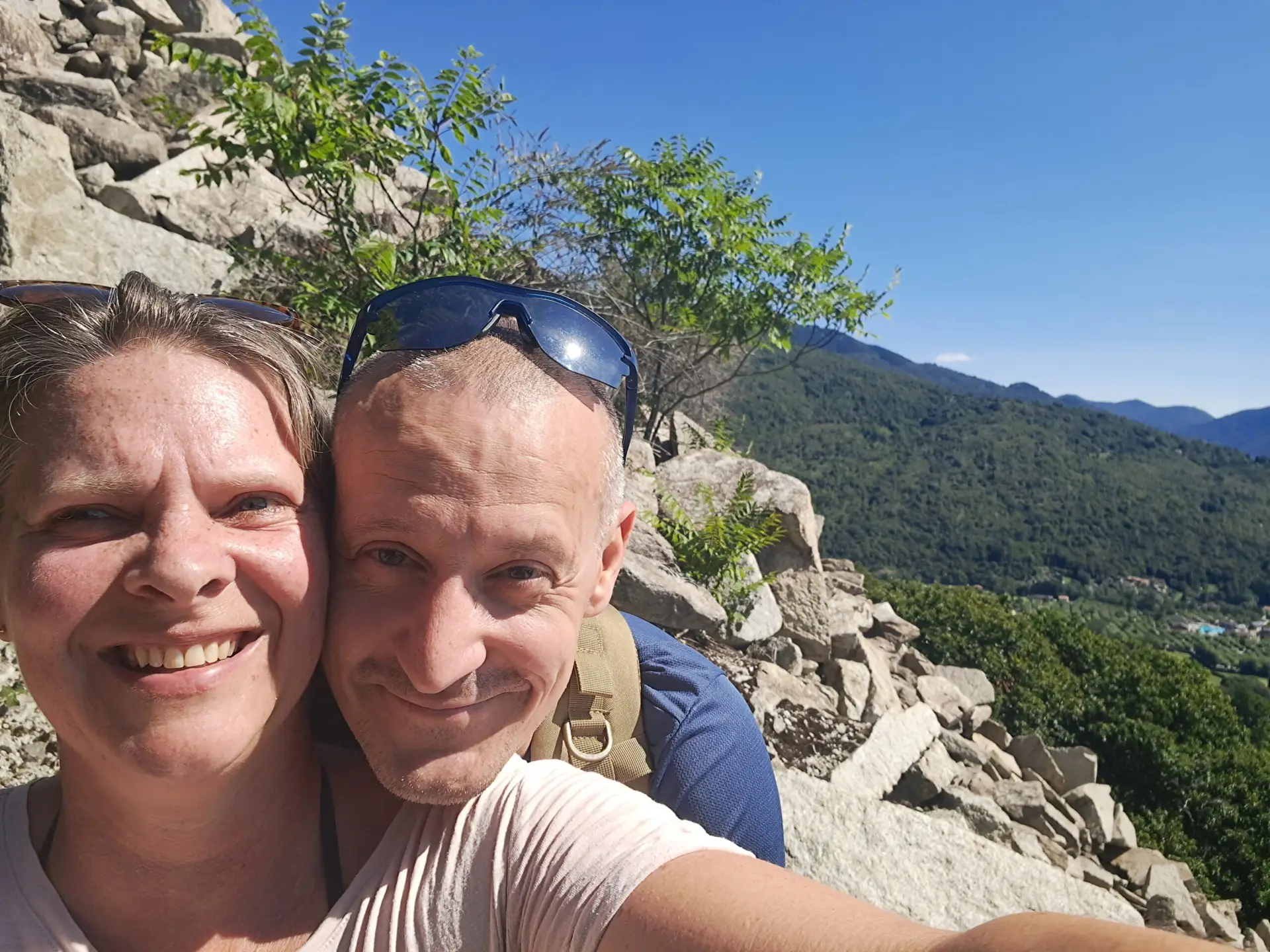 Patrick and Marlous at Le Moulin de La Neste